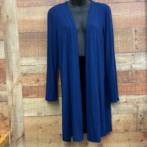 Studio Ko Clothing Long Bamboo Open Cardigan NWT